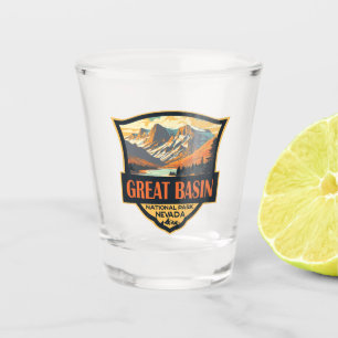 Vaso De Chupito Parque nacional Gran Cuenca Ilustracion Viajes Art