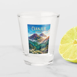 Vaso De Chupito Parque Nacional Gunung Gede Pangrango Indonesia
