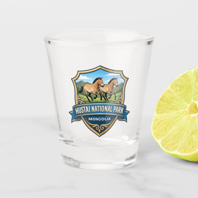 Vaso De Chupito Parque Nacional Hustai Mongolia (Anverso)