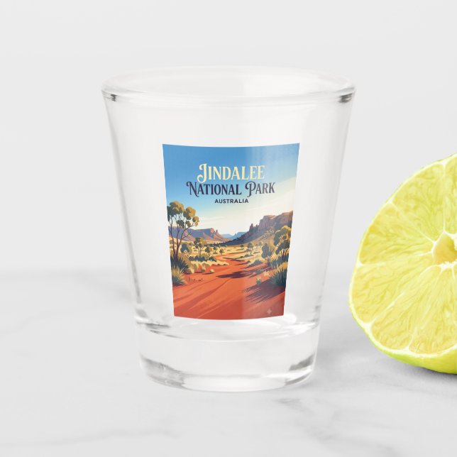 Vaso De Chupito Parque Nacional Jindalee Australia (Anverso)