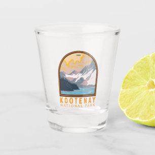 Vaso De Chupito Parque nacional Kootenay Canadá Viaje de arte