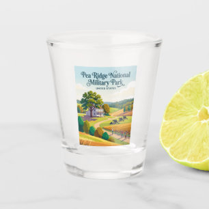Vaso De Chupito Parque Nacional Militar Pea Ridge Arkansas