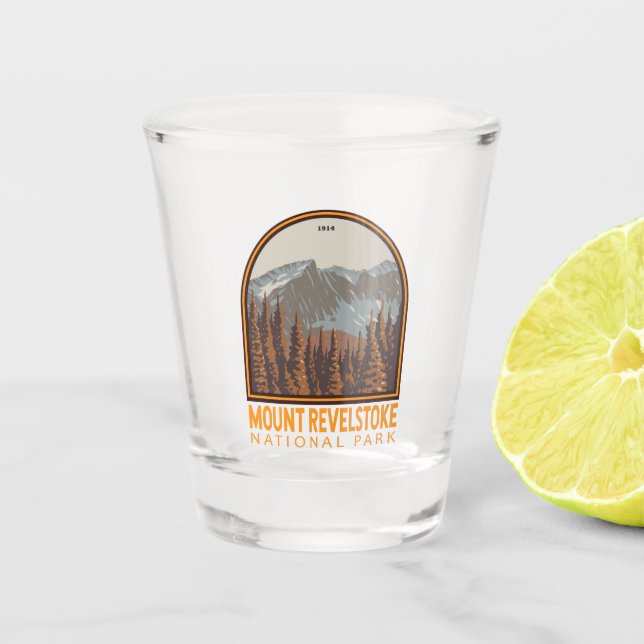 Vaso De Chupito Parque nacional Mount Revelstoke Viaje de arte (Anverso)