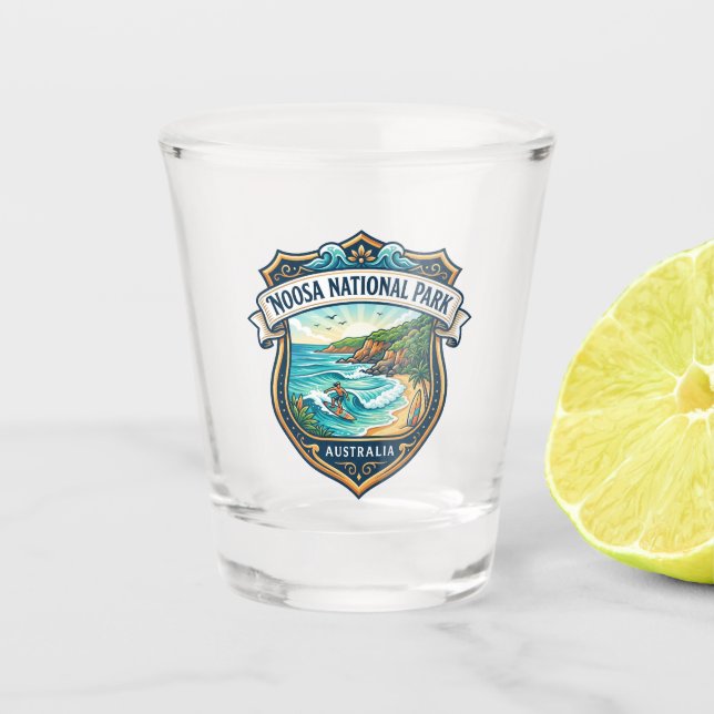 Vaso De Chupito Parque Nacional Noosa Australia (Anverso)
