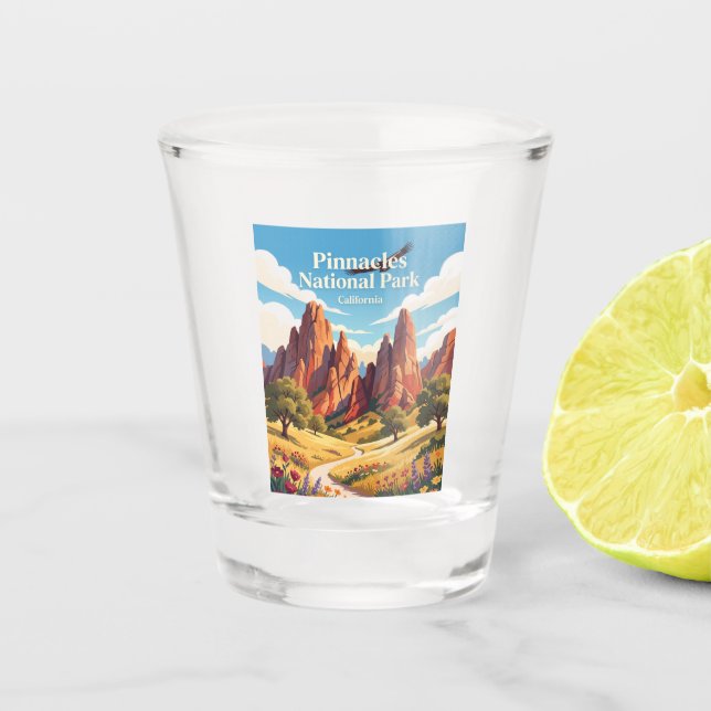 Vaso De Chupito Parque Nacional Pinnacles California (Anverso)