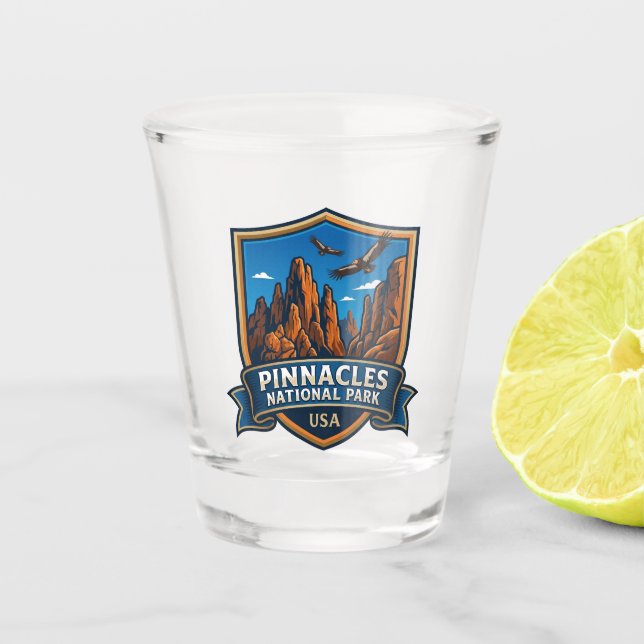 Vaso De Chupito Parque Nacional Pinnacles EE. UU. (Anverso)