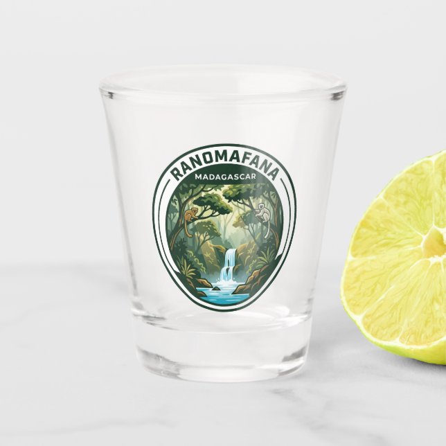 Vaso De Chupito Parque Nacional Ranomafana Madagascar (Anverso)