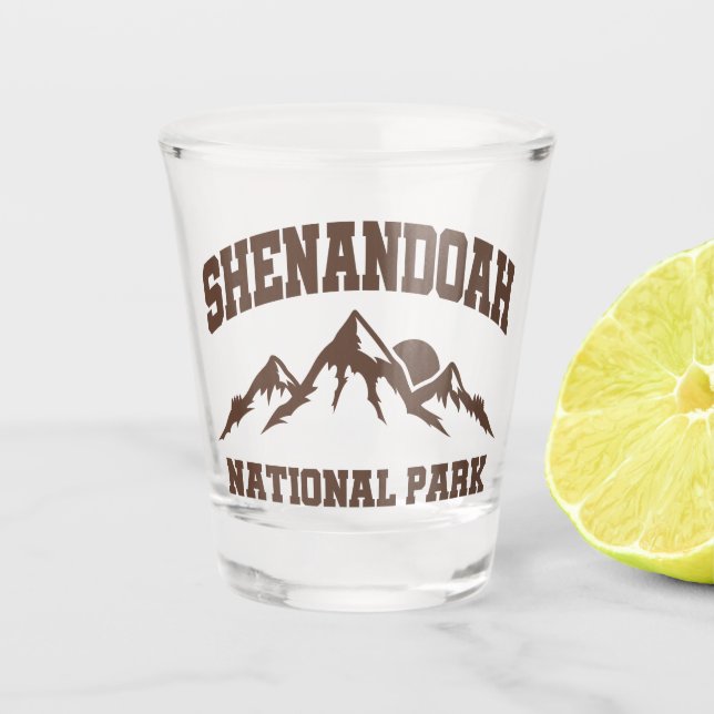 Vaso De Chupito Parque nacional Shenandoah (Anverso)