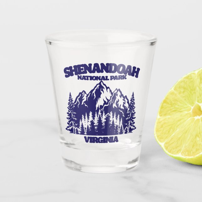 Vaso De Chupito Parque nacional Shenandoah (Anverso)