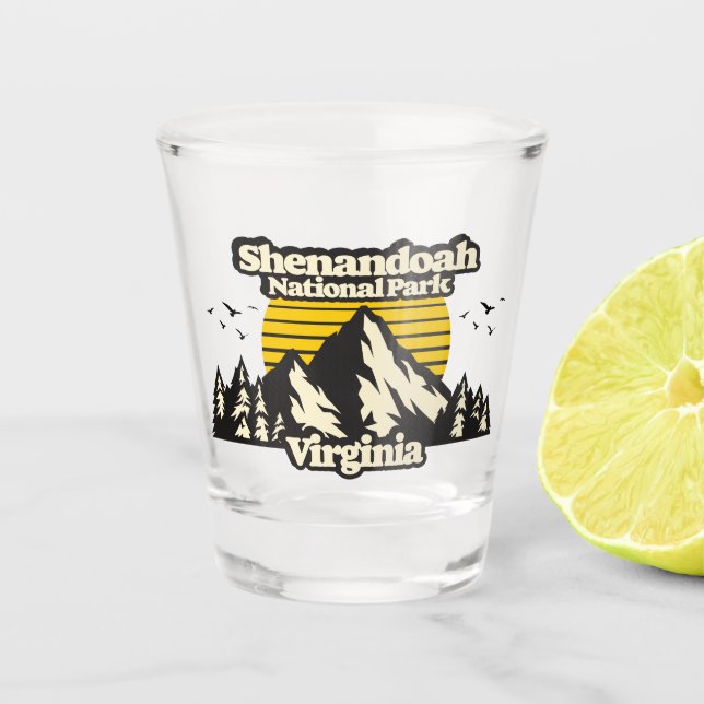 Vaso De Chupito Parque nacional Shenandoah (Anverso)