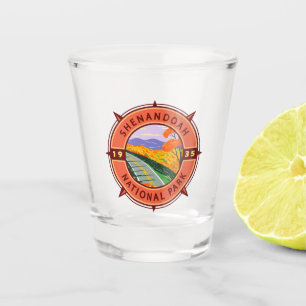 Vaso De Chupito Parque nacional Shenandoah Emblem