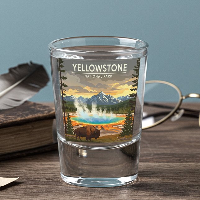 Vaso De Chupito Parque nacional Yellowstone (Subido por el creador)