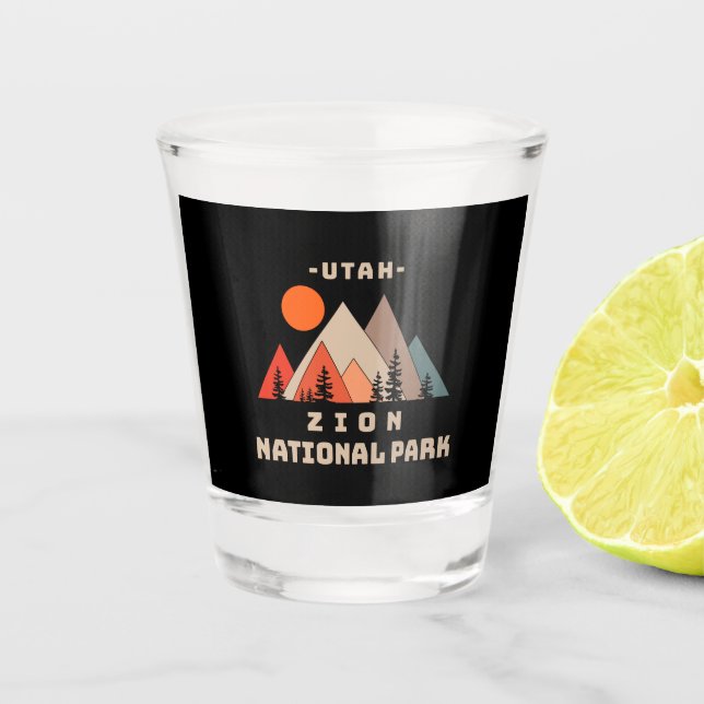 Vaso De Chupito Parque Nacional Zion (Anverso)