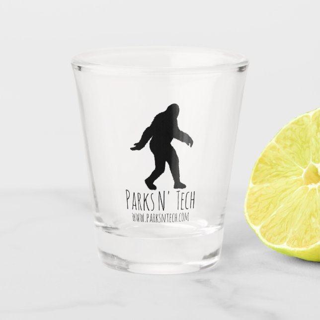 Vaso De Chupito Parques N' Tech Bigfoot (Anverso)