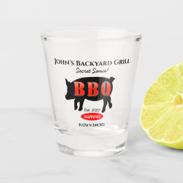 Vaso De Chupito Parrillada Amo de Grill Backyard BBQ