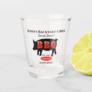 Vaso De Chupito Parrillada Amo de Grill Backyard BBQ