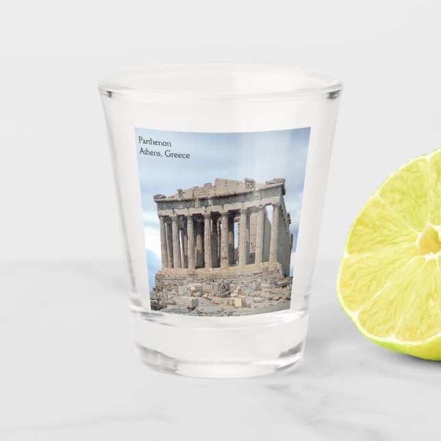 Vaso De Chupito Parthenon (Anverso)