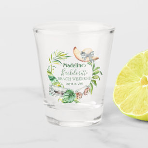 Vaso De Chupito Partida del fin de semana de la playa de