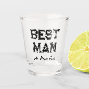 Vaso De Chupito Partido de bachiller personalizado de nombre perso
