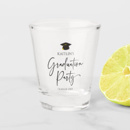 Vaso De Chupito Partido de Graduación Moderno minimalista
