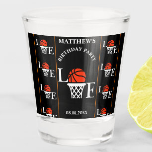 Vaso De Chupito Partido de los Años de Baloncesto, Baloncestista