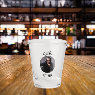 Vaso De Chupito Partido de solteros de fotografía del Mejor Hombre