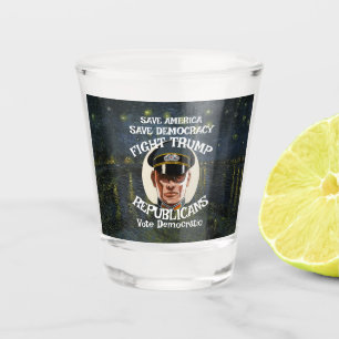 Vaso De Chupito Partido Republicano Graduado Jubilado Boda NoTrump