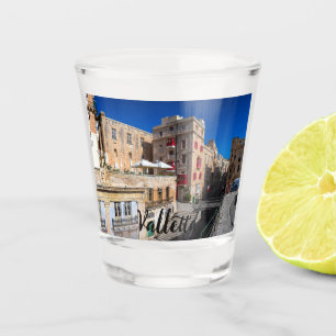 Vaso De Chupito Pasarela, calle estrecha con escaleras en La Valet