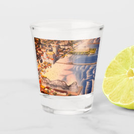 Vaso De Chupito Paseo marítimo histórico de Long Beach, CA - Foto
