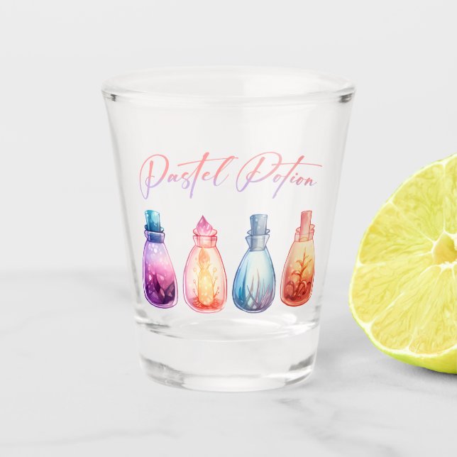 Vaso De Chupito Pastel Potion (Anverso)