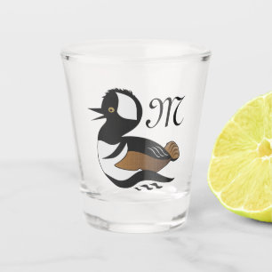 Vaso De Chupito Pato de Merganser Cañón Cañón