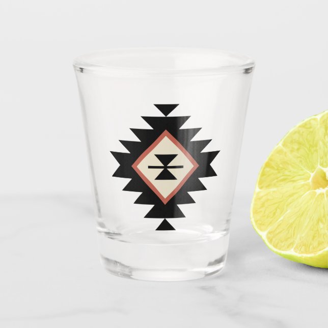 Vaso De Chupito Patrón azteca (Anverso)