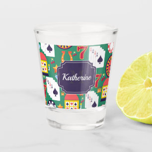 Vaso De Chupito Patrón de Casino