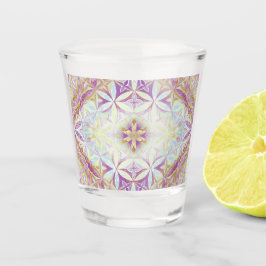 Vaso De Chupito Patrón de Flor de la Vida