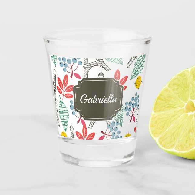 Vaso De Chupito Patrón de París (Anverso)