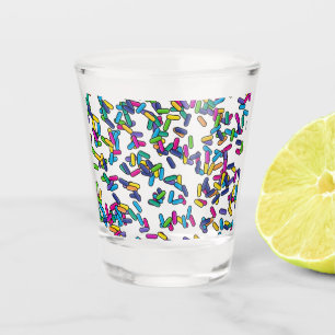 Vaso De Chupito Patrón de rociadores dispersos