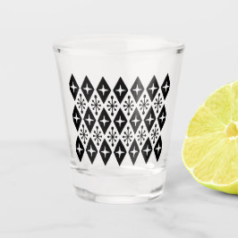 Vaso De Chupito Patrón retro de estreno moderno de mediados del si