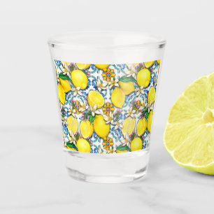 Vaso De Chupito Patrón tradicional mediterráneo con lemas