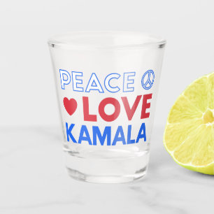 Vaso De Chupito Paz Amar Kamala I - Kamala Harris Por Presidente