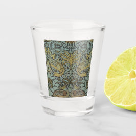 Vaso De Chupito Peacock y Dragón (por William Morris)