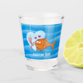 Vaso De Chupito Peces y cebo enamorados