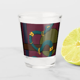Vaso De Chupito Pegatina Carré Snake