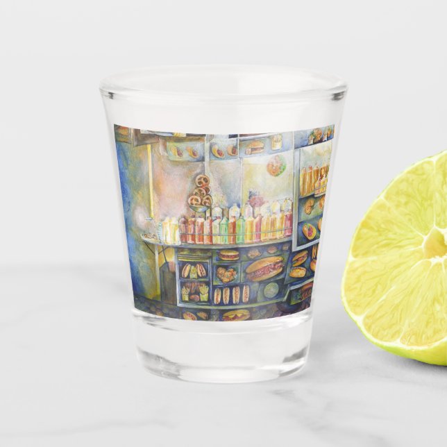 Vaso De Chupito Peligrosamente Cerca De La Diversión (Anverso)