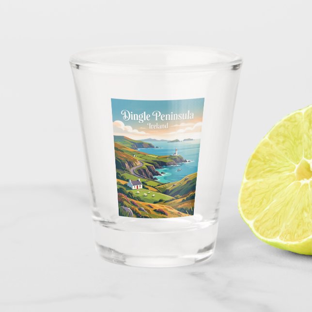 Vaso De Chupito Península de Dingle Irlanda (Anverso)