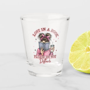 Vaso De Chupito Perdido en un libro...