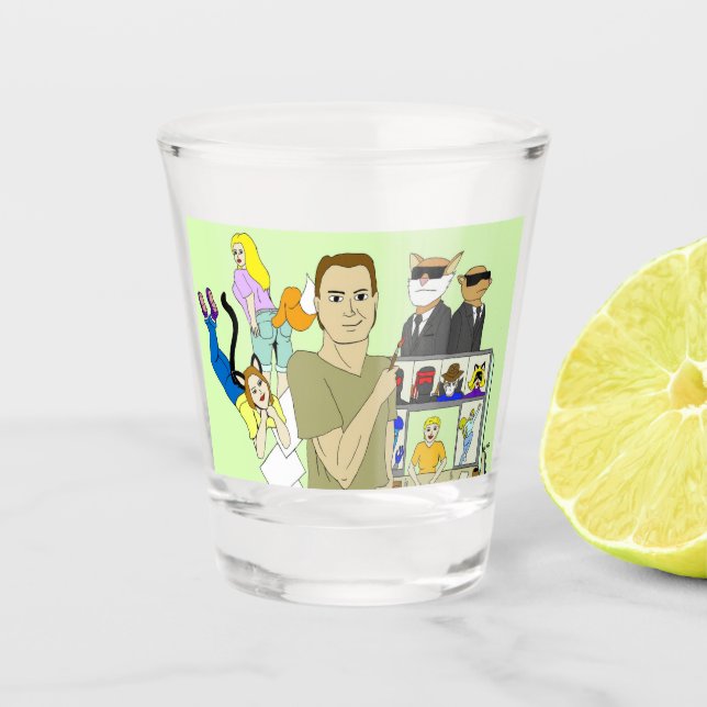 Vaso De Chupito perfil (Anverso)