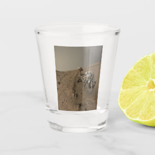 Vaso De Chupito Perforación Marte Curiosidad Rojo Marciano Paisaje