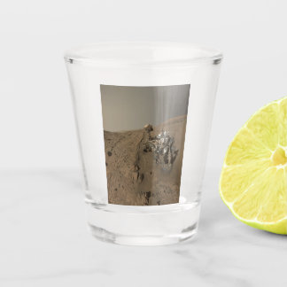 Vaso De Chupito Perforación Marte Curiosidad Rojo Marciano Paisaje