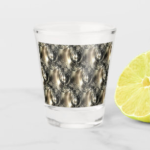 Vaso De Chupito Perlas doradas