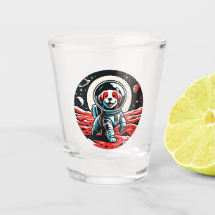 Vaso De Chupito Perro astronauta - Aventura espacial cósmica canin